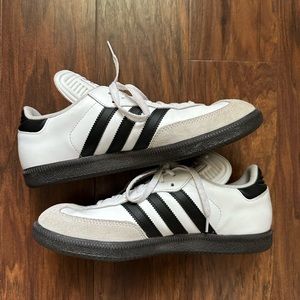 Adidas white gazelles